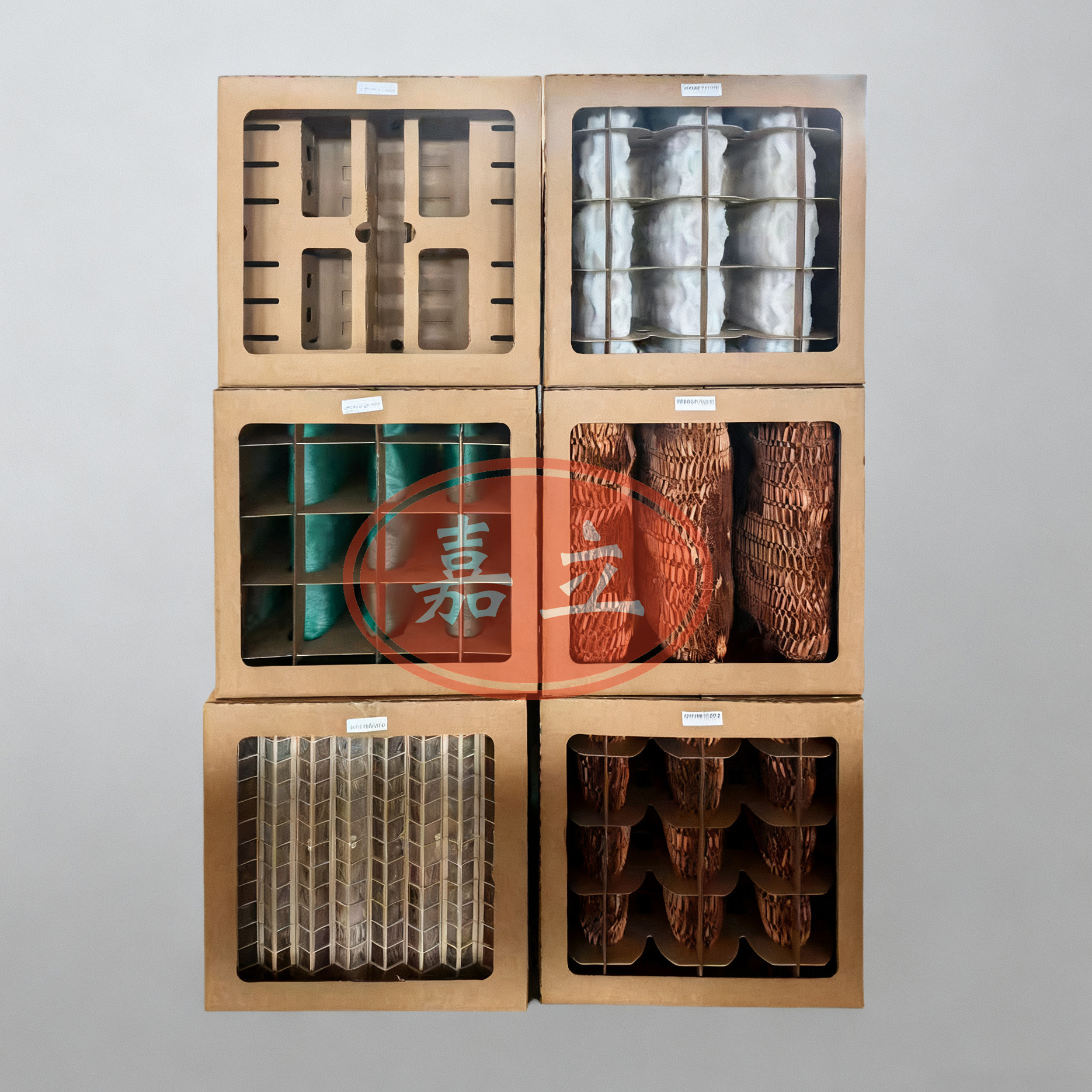 沙河纸盒式漆雾过滤纸箱